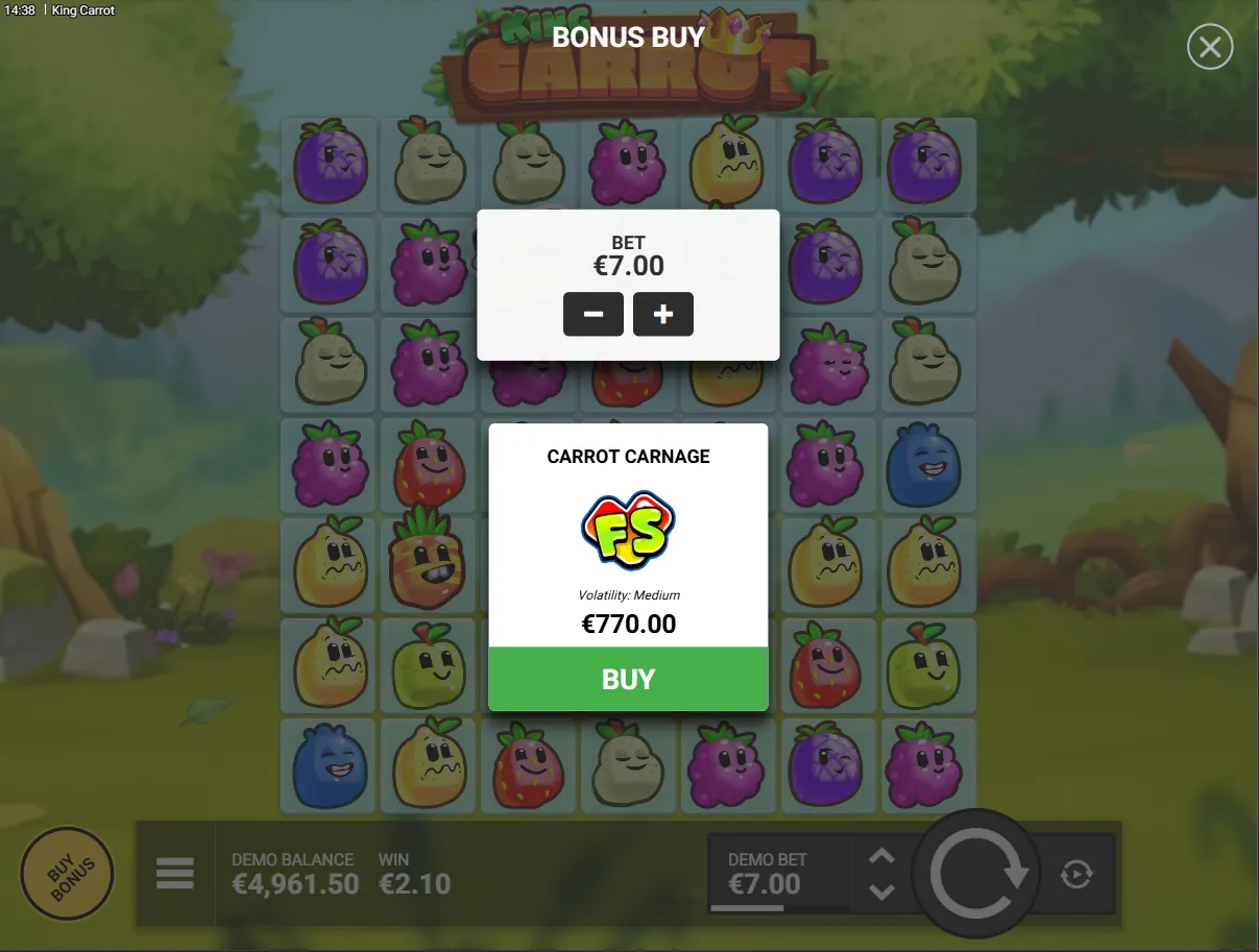 King Carrot demo